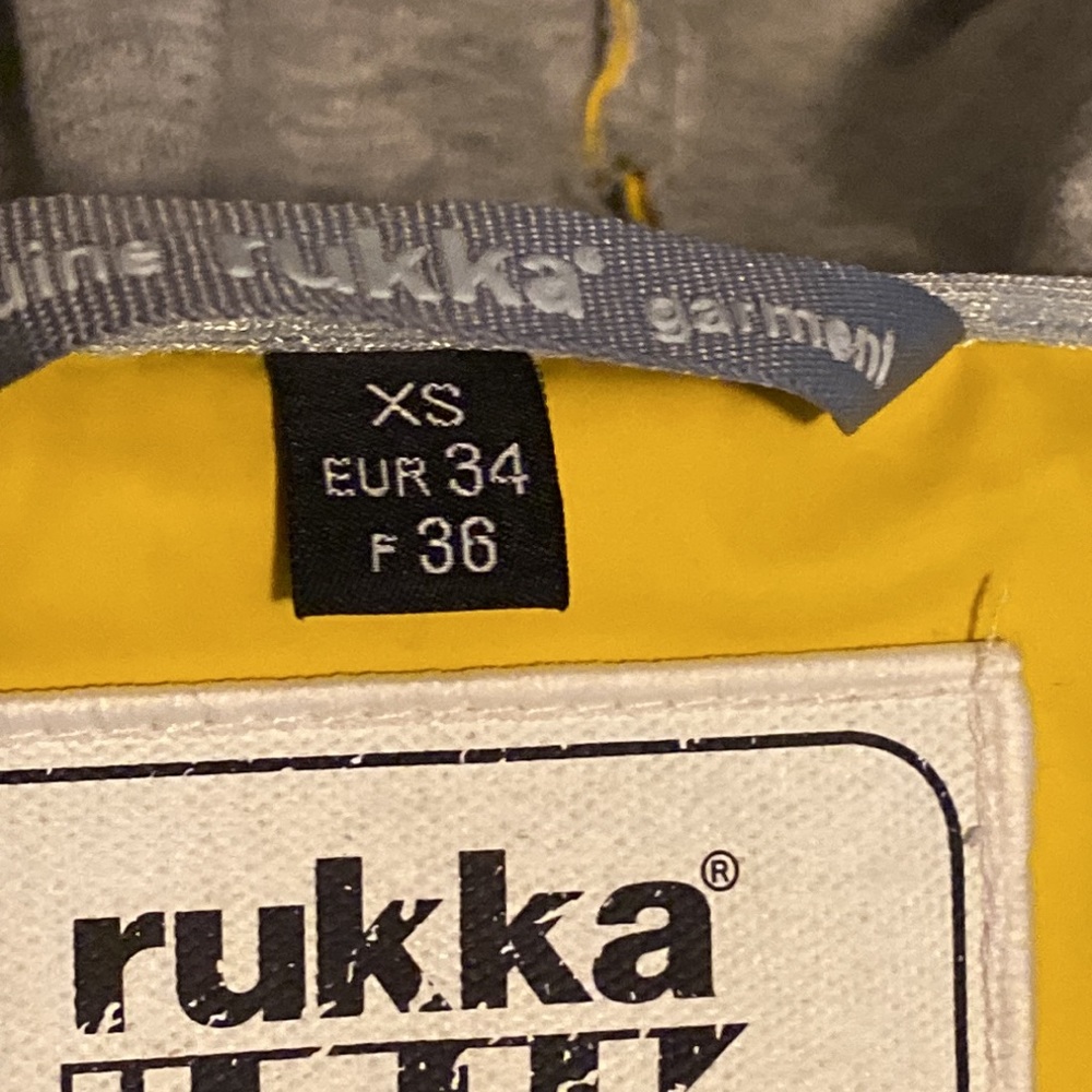 Rukka yellow rain coat - Picture 11 of 12